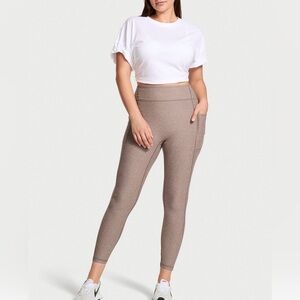 NWT VSX Luxmarl Leggings. Size L/G 25” Inseam (Taupe)